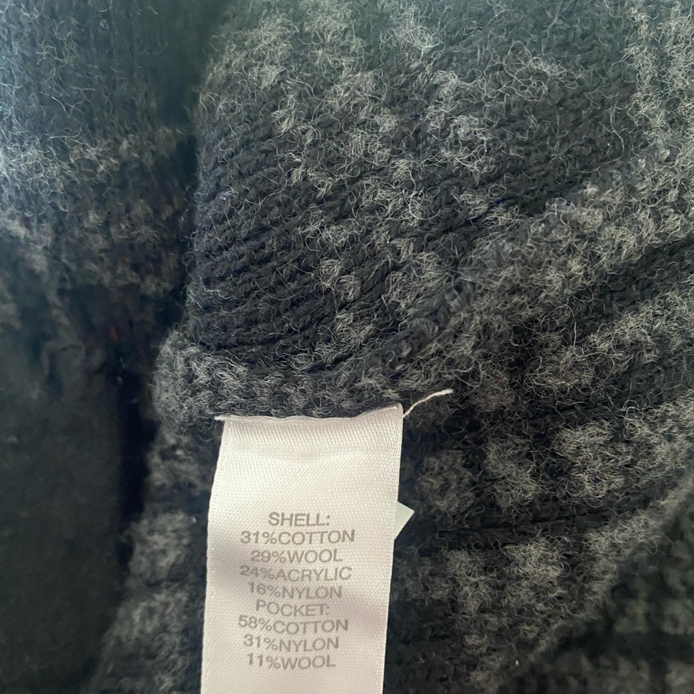 J.Jill Solid Herringbone Button Front Pockets Woo… - image 7